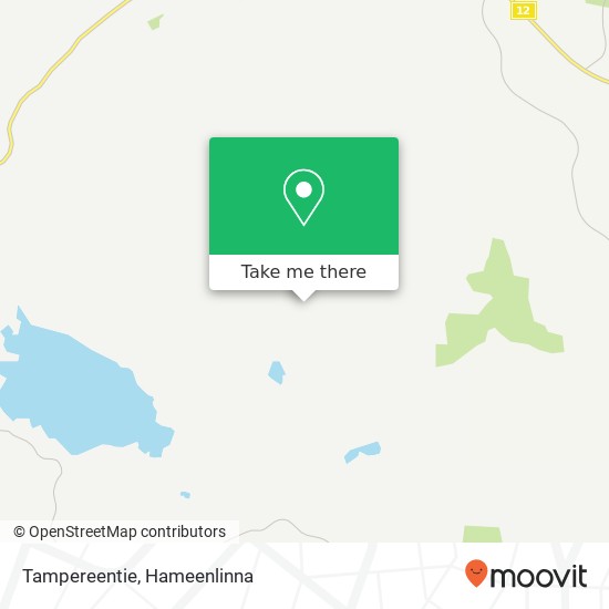 Tampereentie map