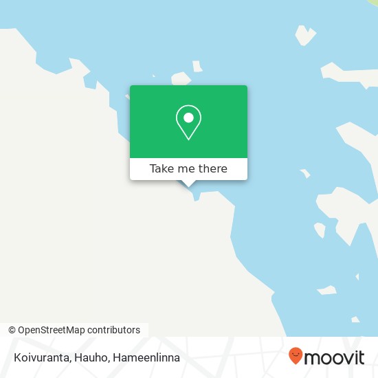 Koivuranta, Hauho map