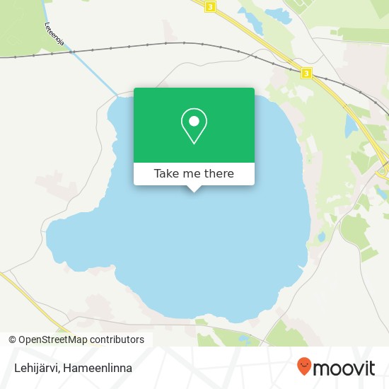 Lehijärvi map