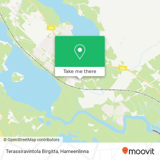 Terassiravintola Birgitta, Terhokuja FI-13300 Hämeenlinna map