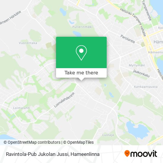 Ravintola-Pub Jukolan Jussi map