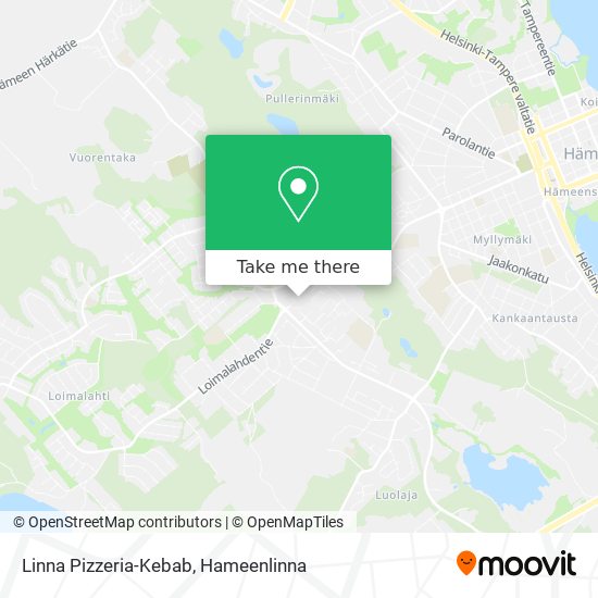 Linna Pizzeria-Kebab map