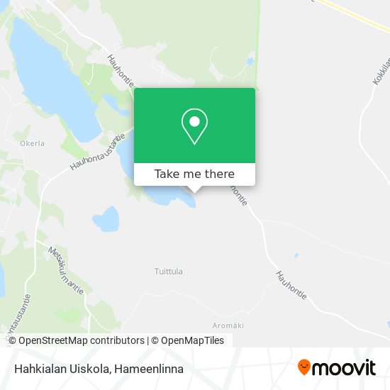 Hahkialan Uiskola map