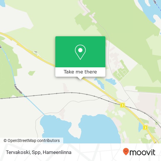 Tervakoski, Spp map