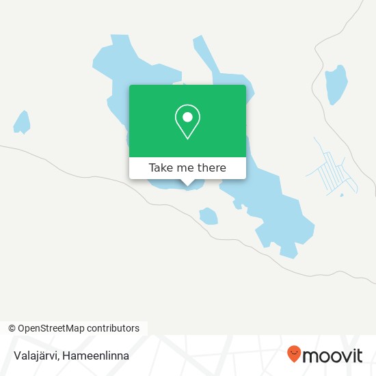 Valajärvi map