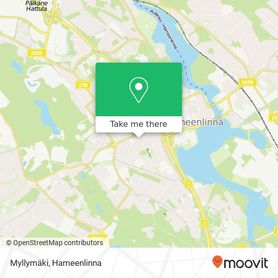 Myllymäki map