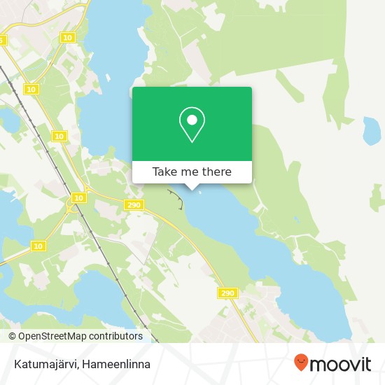Katumajärvi map