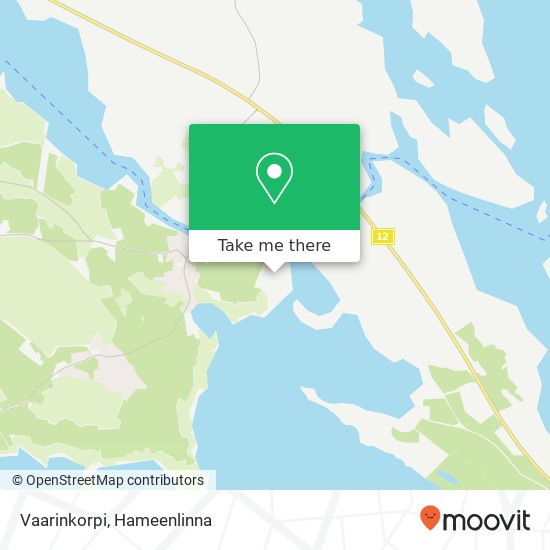 Vaarinkorpi map