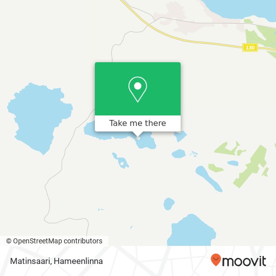 Matinsaari map