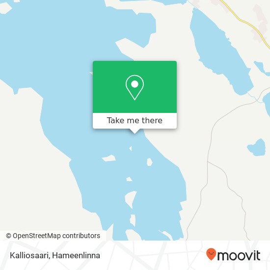 Kalliosaari map