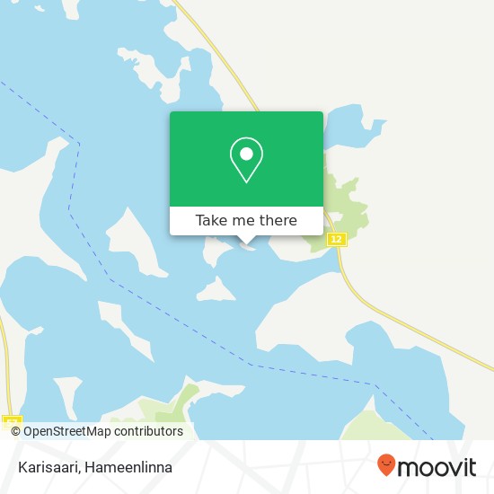 Karisaari map