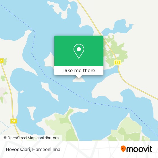 Hevossaari map