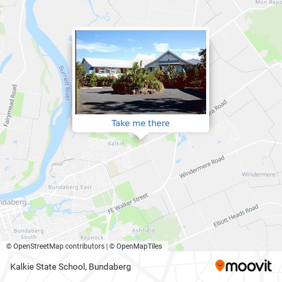 Kalkie State School map