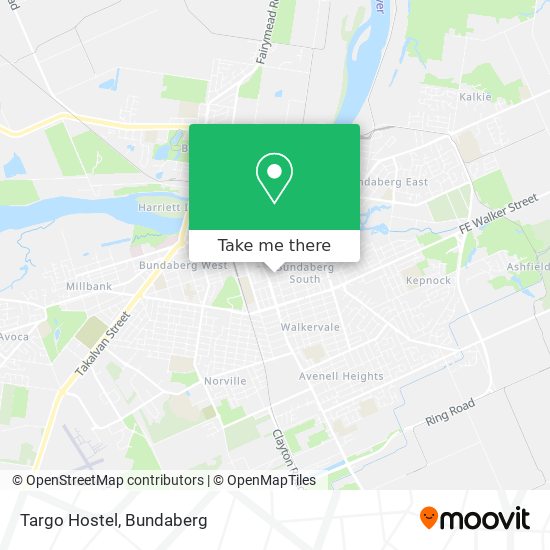 Targo Hostel map