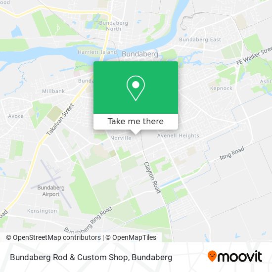 Bundaberg Rod & Custom Shop map