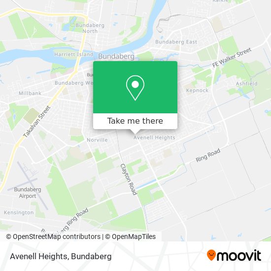 Avenell Heights map