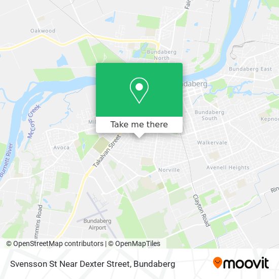 Mapa Svensson St Near Dexter Street