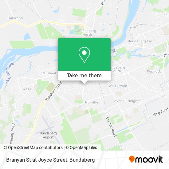 Branyan St at Joyce Street map