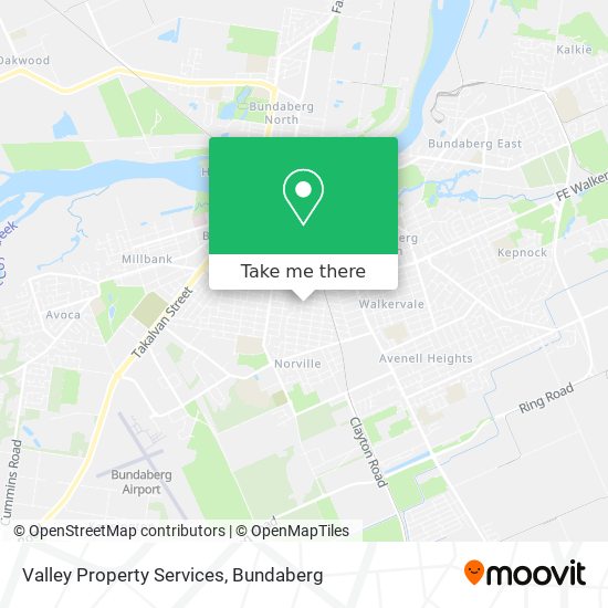 Valley Property Services map