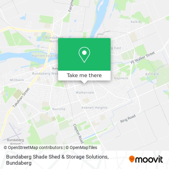 Bundaberg Shade Shed & Storage Solutions map