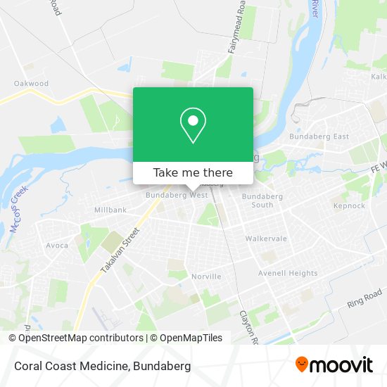 Coral Coast Medicine map
