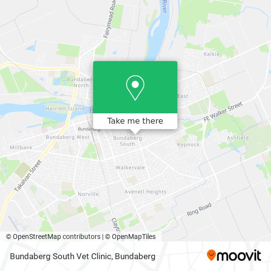 Bundaberg South Vet Clinic map