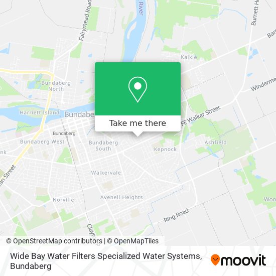 Wide Bay Water Filters Specialized Water Systems map