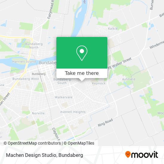 Machen Design Studio map