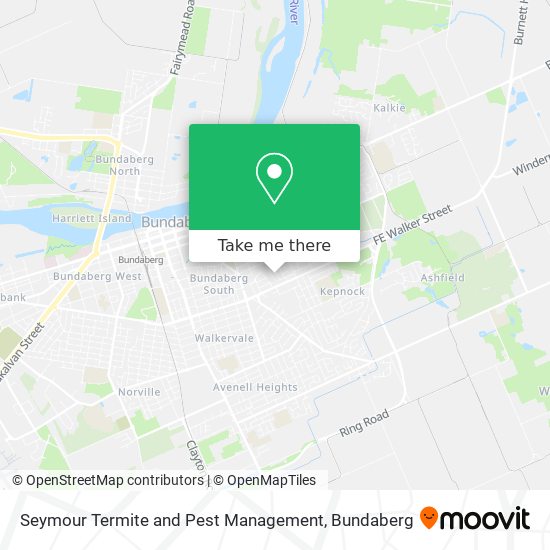 Seymour Termite and Pest Management map