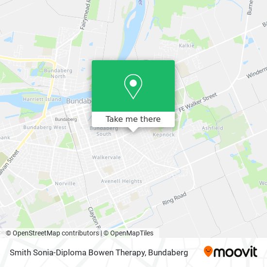 Smith Sonia-Diploma Bowen Therapy map