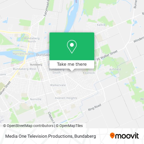 Media One Television Productions map