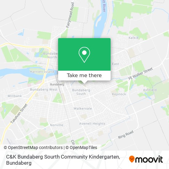 C&K Bundaberg Sourth Community Kindergarten map