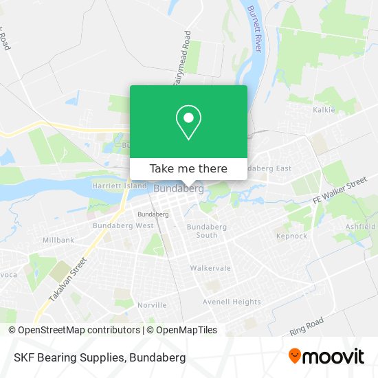 SKF Bearing Supplies map