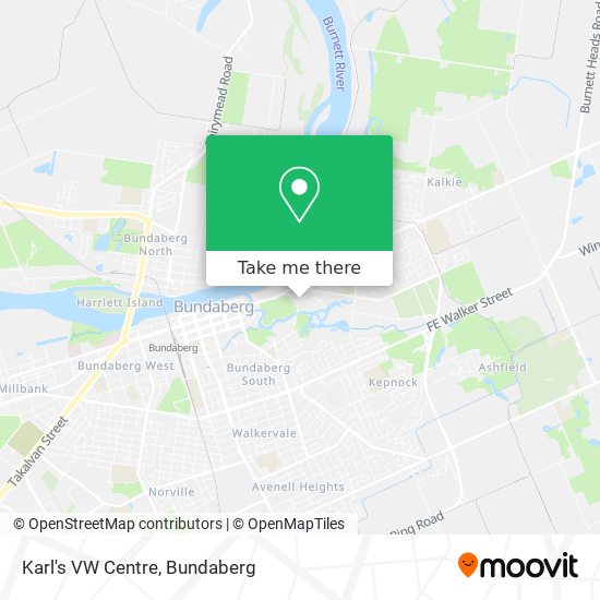 Karl's VW Centre map