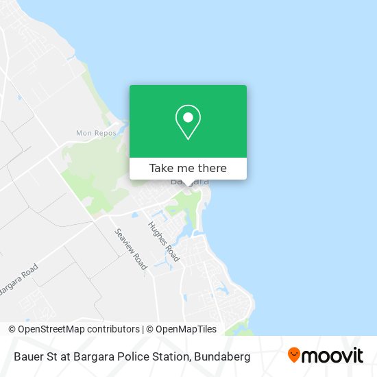 Bauer St at Bargara Police Station map
