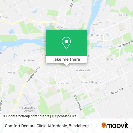 Comfort Denture Clinic Affordable map