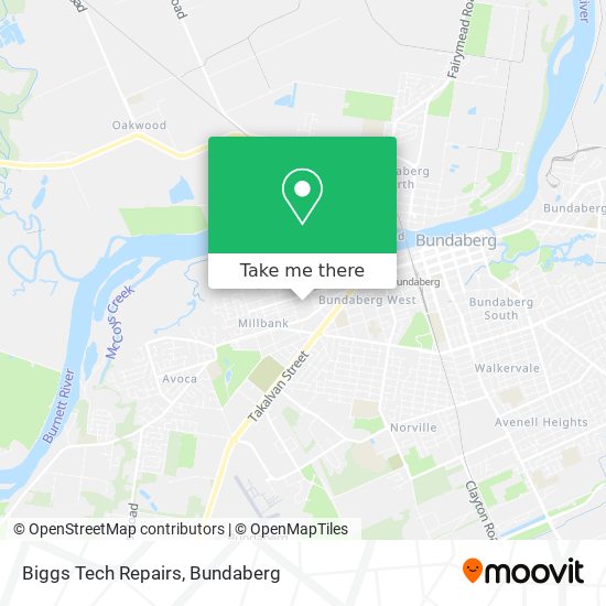 Biggs Tech Repairs map