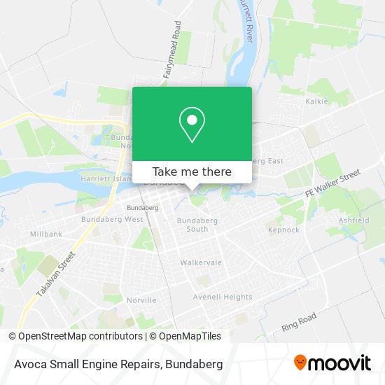 Mapa Avoca Small Engine Repairs