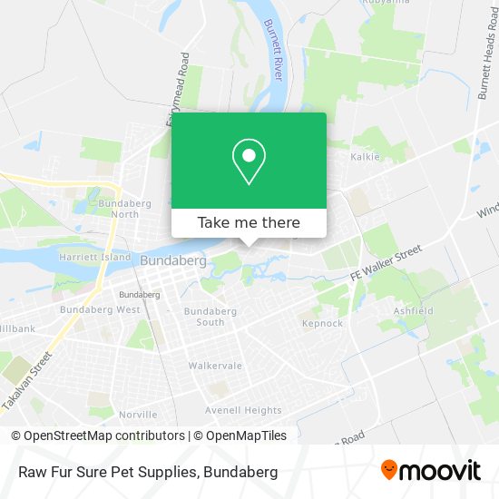 Mapa Raw Fur Sure Pet Supplies