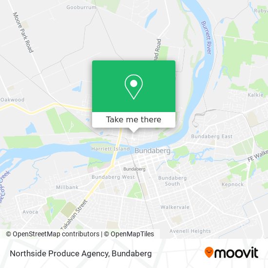 Northside Produce Agency map