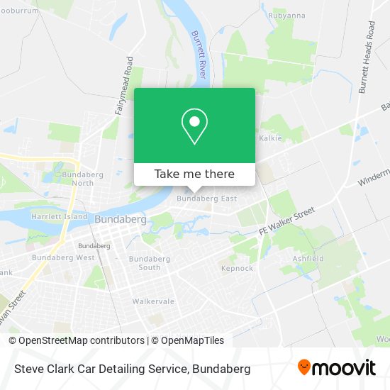 Steve Clark Car Detailing Service map