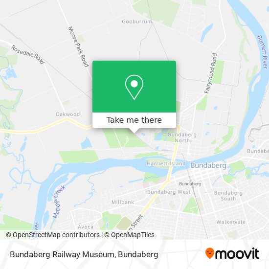 Bundaberg Railway Museum map