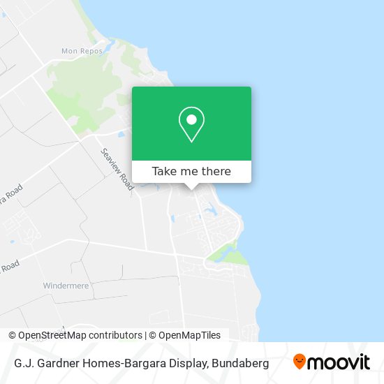 G.J. Gardner Homes-Bargara Display map