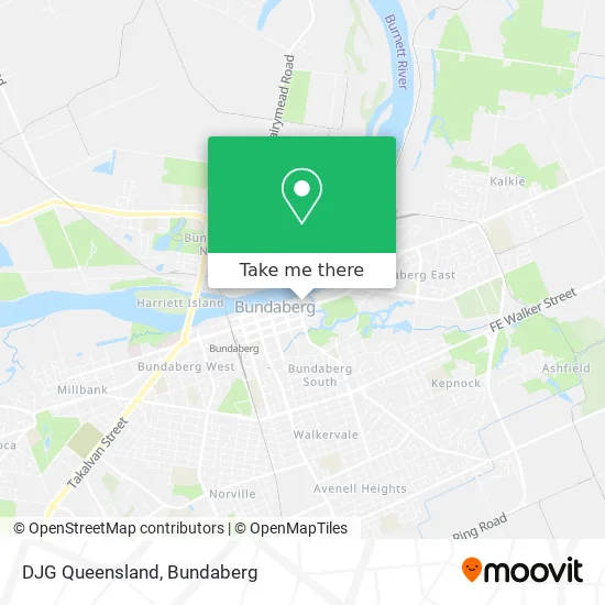 DJG Queensland map