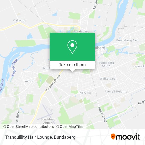 Tranquillity Hair Lounge map