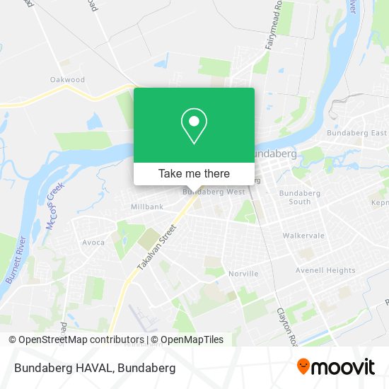 Bundaberg HAVAL map