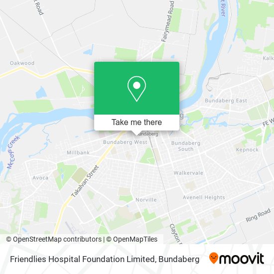 Friendlies Hospital Foundation Limited map