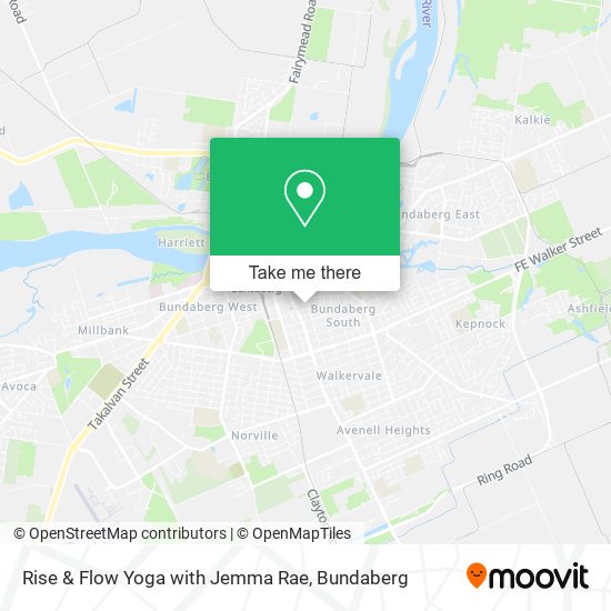 Mapa Rise & Flow Yoga with Jemma Rae