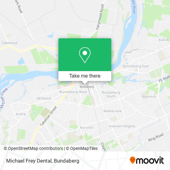 Michael Frey Dental map