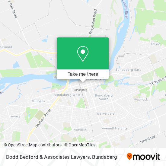 Mapa Dodd Bedford & Associates Lawyers